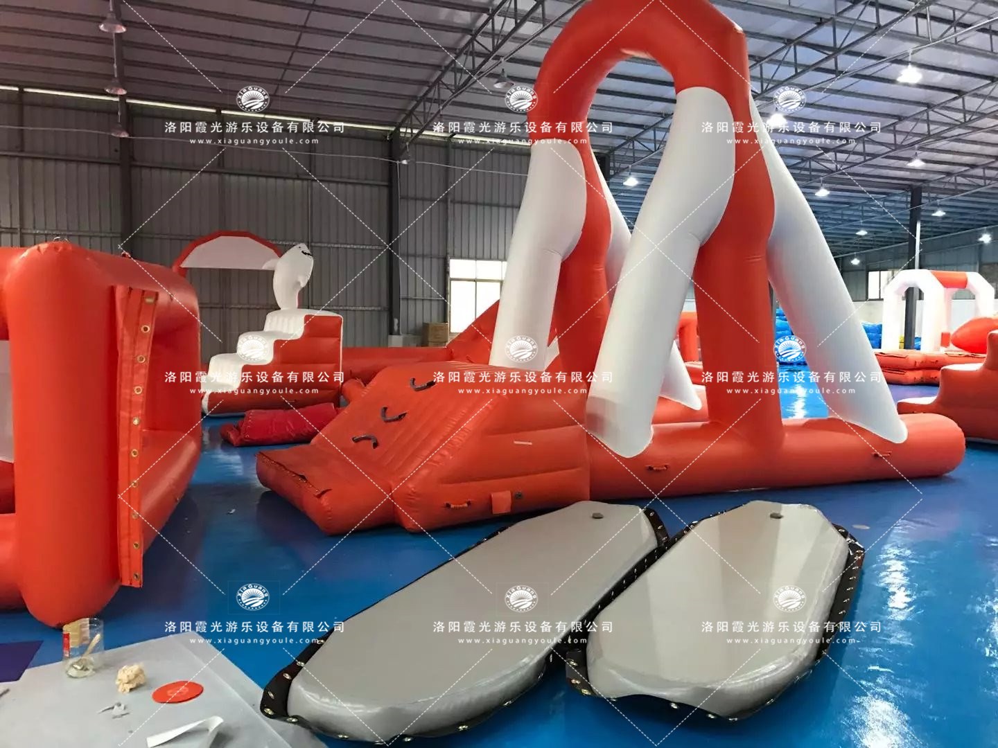 东郊镇水上闯关道具
